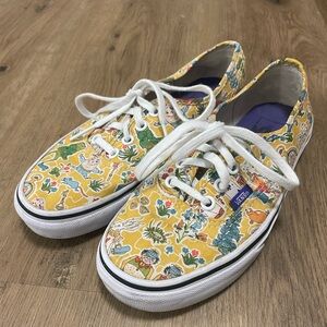 Women's Size 5.5‎ Alice In Wonderland Vans Liberty Of London Mad Hatter Shoes